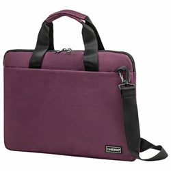 Сумка портфель HEIKKI PERSPECTIVE (ХЕЙКИ) с отделением для ноутбука 15,6", бордовая, 28х39х3 см, 272596 - фото 16563790