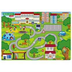 Настольное покрытие BRAUBERG KIDS, А3+, пластик, 46x33 см, "Лабиринт", 273620 - фото 16564042