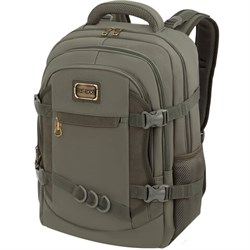 Рюкзак HEIKKI DESERTED (ХЕЙКИ) универсальный, 3 отделения, эргономичный, багажная лента, хаки, 47х33х17 см, 273877 - фото 16564057