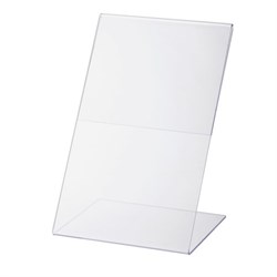 Держатели для ценников, 80х130 мм, КОМПЛЕКТ 5 шт., оргстекло, BRAUBERG, 290411 - фото 16564136