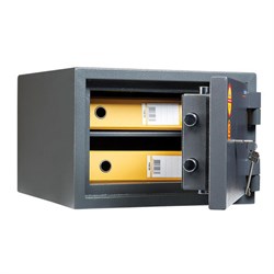 Сейф взломостойкий 1 класс VALBERG "Кварцит-30", 300х440х430 мм, 87 кг, ключевой замок - фото 16564174