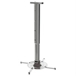 Кронштейн для проекторов настенно-потолочный CACTUS CS-VM-PR05L-AL, высота 47-71 см, 22 кг - фото 16564469