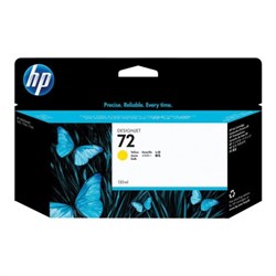 Картридж струйный для плоттера HP (C9373A) Designjet T610/795/1100 и др., №72, желтый, 130 мл, оригинальный - фото 16564684