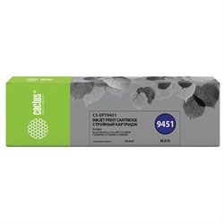 Картридж струйный CACTUS (CS-EPT9451) для Epson WF-C5290DW/C5790DW, черный - фото 16565106
