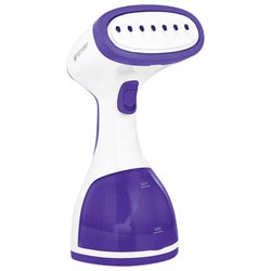 Отпариватель ручной KITFORT KT-916-2, 1000 Вт, пар 20 г/мин, резервуар 0,26 л, 1 режим, фиолетовый - фото 16565868