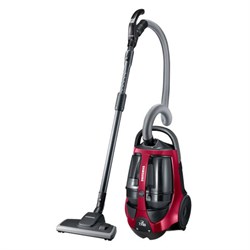 Пылесос SAMSUNG VCC885FH3P/XEV с контейнером "циклон", 2200 Вт, мощность всасывания 430 Вт, красный - фото 16565896