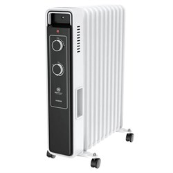 Обогреватель масляный ROYAL CLIMA ROR-PR11-2500M, 2500 Вт, 11 секций, белый - фото 16565995