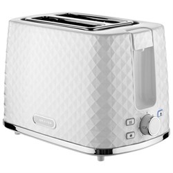 Тостер BRAYER BR2101, 930 Вт, 2 тоста, 7 режимов, пластик, белый - фото 16565998