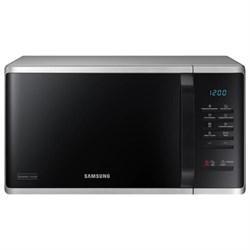 Микроволновая печь SAMSUNG MS23K3513AS/BW, объем 23 л, мощность 800 Вт, механическое управление - фото 16566115