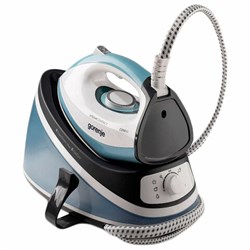 Парогенератор GORENJE SGH2200LBC, 2200 Вт, 4,5 Бар, пар 50 г/мин, паровой удар 100 г/мин, 2 л, синий - фото 16566178