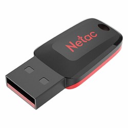 Флеш-диск 8GB NETAC U197, USB 2.0, черный, NT03U197N-008G-20BK - фото 16566345