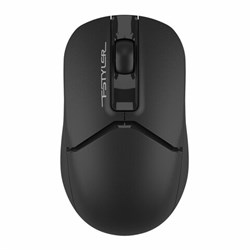 Мышь беспроводная с бесшумным кликом A4TECH Fstyler FG12S, USB, 3 кнопки, оптическая, 1454153 - фото 16566365