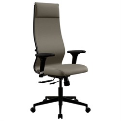 Кресло МЕТТА "ErgoLife" 10 B1-162D, пластик, синхромеханизм, 2D-подлокотники, ткань, бежевое - фото 16566746