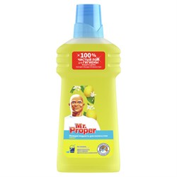 Средство для мытья пола и стен 500 мл, MR.PROPER (Мистер Пропер) "Лимон" - фото 16567049
