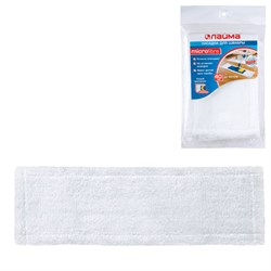 Насадка МОП плоская для швабры/держателя 40 см, карманы (ТИП К), микрофибра, упаковка, LAIMA, 601476 - фото 16567073