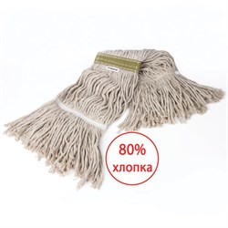 Насадка МОП Кентукки для швабры, хлопок/полиэстер, длина ворса 37 см, вес 400 г, LAIMA PROFESSIONAL, 601512 - фото 16567082