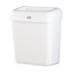 Контейнер для мусора, 20 л, TORK (Система B2), белый, 43х32,2х 20,5 см, без крышки, 226100 - фото 16567109