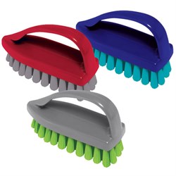 Щетка для одежды/обуви, средняя, 7,5х10,5х5 см, пластик, цвет ассорти, "Утюжок", YORK, 40020 - фото 16567206