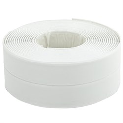 Клейкая лента бордюрная для ванны и кухни повышенной клейкости 38 мм х 3,35 м, бутил, DASWERK (ДАСВЕРК), 608774 - фото 16567555