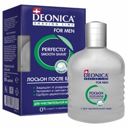 Лосьон после бритья 90 мл, DEONICA FOR MEN, для чувствительной кожи, 4600104036477N - фото 16567679