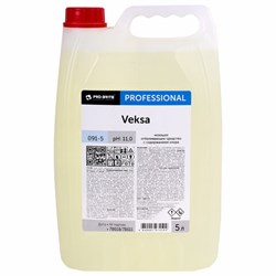 Средство для уборки санитарных помещений, 5 л, PRO-BRITE VEKSA, щелочное, концентрат, 091-5 - фото 16567732