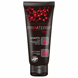 Крем защитный 100 мл, PRIMATERRA AQUA, гидрофобный для кожи, от кислотных и щелочных средств - фото 16567765