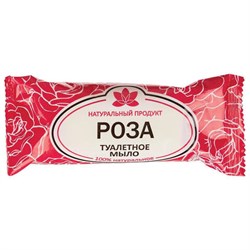 Мыло туалетное 75 г, "Роза" АГРОПРОМ-ЮГ, натуральное, 732300 - фото 16567767
