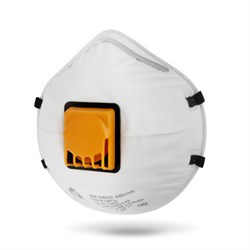 Респиратор с клапаном КОМПЛЕКТ 10 шт., полумаска фильтрующая, формованный, FFP2, JM-8622 - фото 16567803