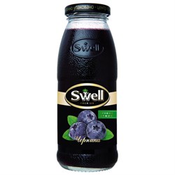 Нектар черничный SWELL прямого отжима в стеклянной бутылке 0,25 л, 4040221170 - фото 16567939