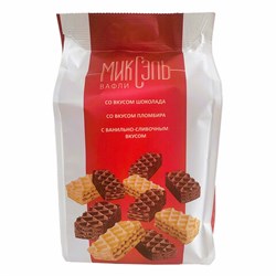 Вафли CONFASHION "Миксэль" ассорти, 250 г, УТ-00031160 - фото 16567958