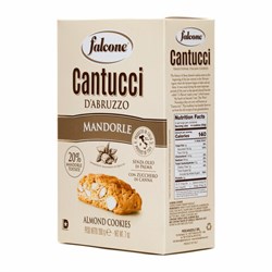 Печенье сахарное FALCONE "Cantucci" с миндалем, 200 г, ИТАЛИЯ, MC-00013536 - фото 16567966