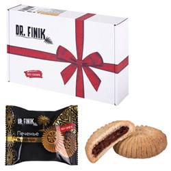 Печенье песочное DR.FINIK "Солнышко" с начинкой из финика и апельсина, БЕЗ САХАРА, 700 г - фото 16567982