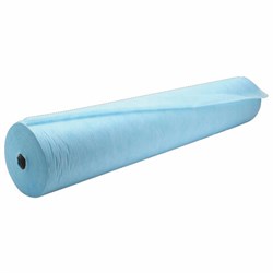 Простыня голубая рулонная с перфорацией 100 шт., 80х200 см, спанбонд 20 г/м2, ГЕКСА - фото 16568006