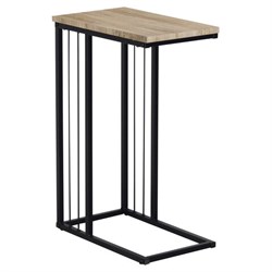 Стол журнальный на металлокаркасе BRABIX "LOFT CT-002", 450х250х630 мм, цвет дуб натуральный, 641862 - фото 16568396