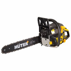 Бензопила HUTER BS-45, 2300 Вт, 3800 об/мин, длина шины 45 см, объем двигателя 45 см3, 3,1 л.с., 70/6/2 - фото 16568799