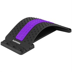 Массажер для спины/мостик для растяжки PREMIUM, 3 уровня нагрузки, фиолетовая вставка, DASWERK (ДАСВЕРК), 680036 - фото 16568832