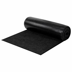 Коврик ДОРОЖКА 1,2х10 м, ЧЕРНЫЙ, влаго-грязезащита, 430 г/м2, ребристая, LAIMA EXPERT, 701045 - фото 16568960