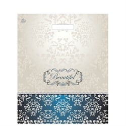 Пакет с вырубной ручкой ПВД глянцевый, 45х38 см, "Прекрасный", 60 мкм, н00229388 - фото 16568984