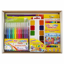 Набор для рисования и творчества "5 предметов плюс Альбом в Подарок!", ЮНЛАНДИЯ, 881009 - фото 16569087