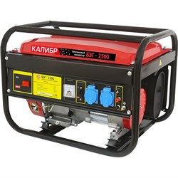 Бензогенератор КАЛИБР БЭГ-2500 - фото 16569660
