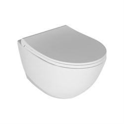 Подвесной безободковый унитаз Quarter Bath concorde - фото 16579288