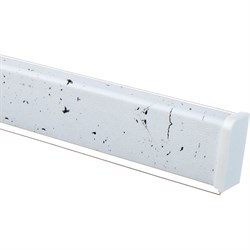 Плинтус ООО ДЕКОПЛИНТ КВАДРО Д № 3028 мрамор марквина белый 3.05 м - фото 16582811