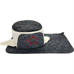 Двухпредметный набор для бани Бацькина баня 13211-ВИ - фото 16582934