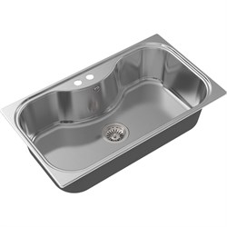 Врезная кухонная мойка Oulin OL-330 - фото 16585038