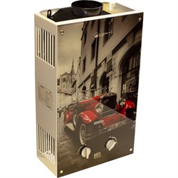 Газовый проточный водонагреватель WERTRUS 10EG RED GLASS - фото 16585697