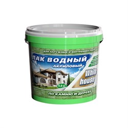 Водный лак по камню и дереву White House 14448 - фото 16586220