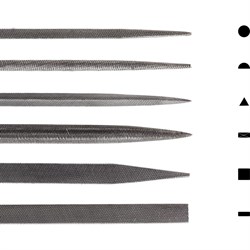 Набор надфилей LIBRATON 911102 - фото 16587020