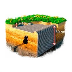 Сетка от кротов ГеоПластБорд 00-00001176 - фото 16587378