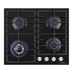 Газовая варочная панель HOMSair HGG646BK - фото 16588332