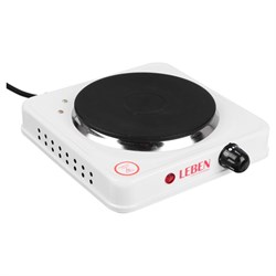 Одноконфорочная электрическая плитка Leben 475-038 - фото 16588480
